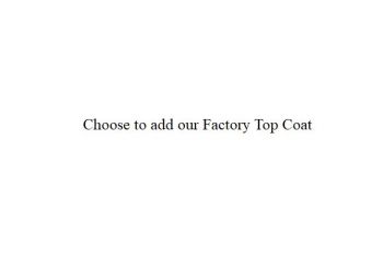 Optional extra - Add top coat - Crib 7 x 6 Feet Single Door with Three Windows Playhouse - Top Coat