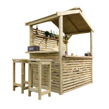 The Buxton Garden Bar - L111.5 X W224 X H233 cm