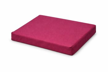 Waterproof Single Cushion Only - L42 X W52 X H6 cm - Assembled - Wine