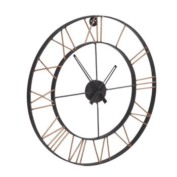 Lincoln Large Clock - Metal - L60 x W60 x H2 cm