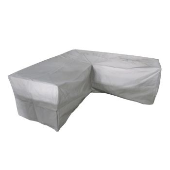 Milan Furniture Corner Set Cover - Polyster - L203 x W209 x H70 cm - Grey