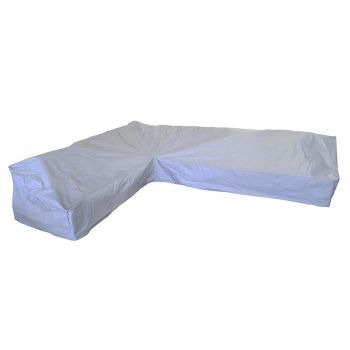 Aspen 5 Pc Corner Set Cover - Polyester - L242 x W308 x H64 cm - Grey