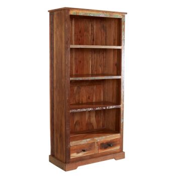 Coastal Large Bookcase - Wood - L40 x W85 x H180 cm