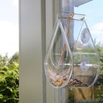 Dewdrop Wildbird Window Feeder