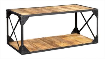 Ascot Coffee Table - Wood - L55 x W100 x H45 cm
