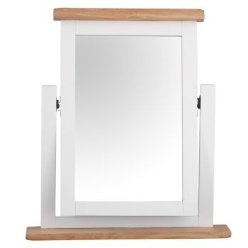 Trinket Mirror - L55 x W12 x H62 cm - White