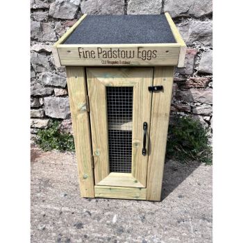 Roadside Selling Stand (with Door) - Pressure Treated Wood - L45 x W50 x H80 cm