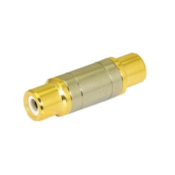 Female To Female RCA Phono Adaptor Gold Plated