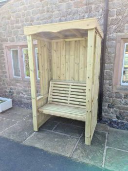 Four seasons 2 Seater Arbour, covered garden bench seat