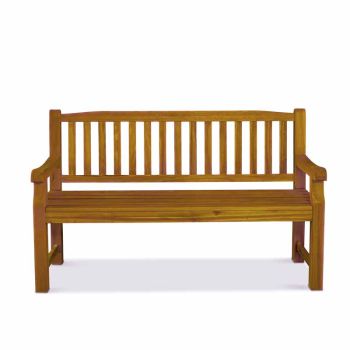 Turnbury 3 Seater Bench - Timber - L59 x W92 x H150 cm