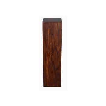 Jaipur Small Lamp Table - Sheesham Wood - L15 x W15 x H65 cm - Honey Dark Finish