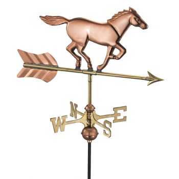 Cottage Horse Copper Weathervane