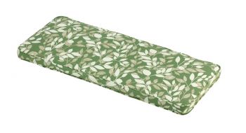 Cotswold Leaf 2 Seater Bench Outdoor Garden Furniture Cushion - L116 x W48 cm