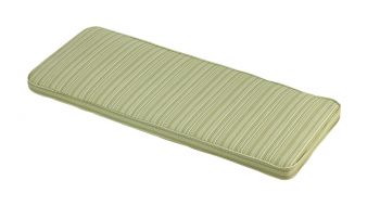 Cotswold Stripe 2 Seater Bench Outdoor Garden Furniture Cushion - L116 x W48 cm
