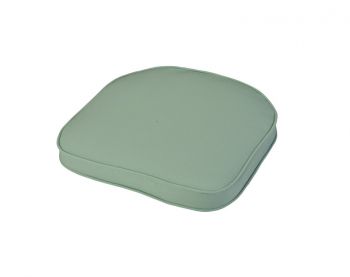 Misty Jade Standard D Pad Outdoor Garden Furniture Cushion - L41 x W38 x H4 cm