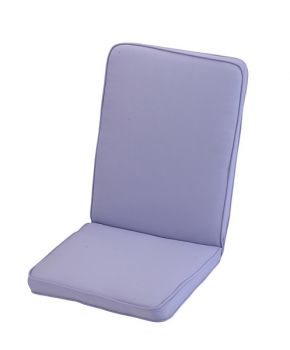 Heather Low Recliner Outdoor Garden Furniture Cushion - L96 x W42 x H4 cm - Purple
