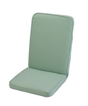 Misty Jade Low Recliner Outdoor Garden Furniture Cushion - L96 x W42 x H4 cm
