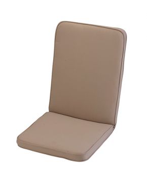 Stone Low Recliner Outdoor Garden Furniture Cushion - L96 x W42 x H4 cm