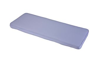 Heather 2 Seater Bench Outdoor Garden Furniture Cushion - L116 x W48 x H4 cm - Purple