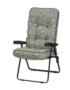 Deluxe Recliner Country - L58 x W58 x H99 cm - Teal