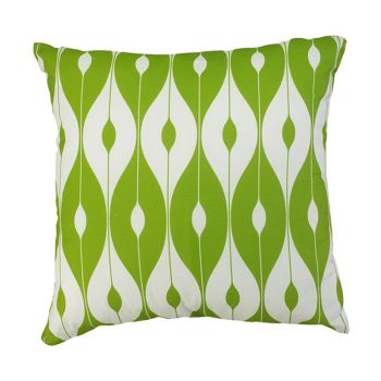 Scatter Cushion 18x18 Pattern Outdoor Garden Furniture Cushion (Pack of 4) - L46 x W46 cm - Green