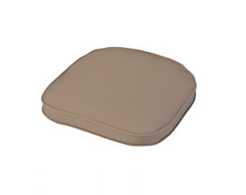 Stone Standard D Pad Outdoor Garden Furniture Cushion - L41 x W38 x H4 cm