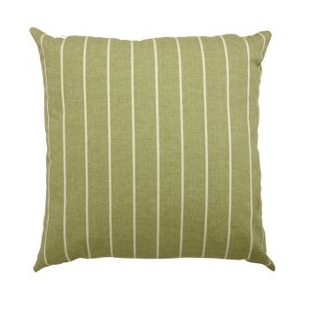 Scatter Cushion 12"x12" Green Stripe Outdoor Garden Furniture Cushion