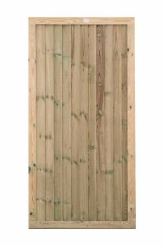 Featheredge Gate - Timber - L5 x W90 x H180 cm
