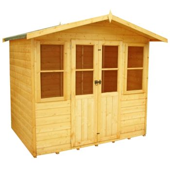 Haddon Shiplap Summerhouse Garden Sun Room Approx 7 x 5 Feet