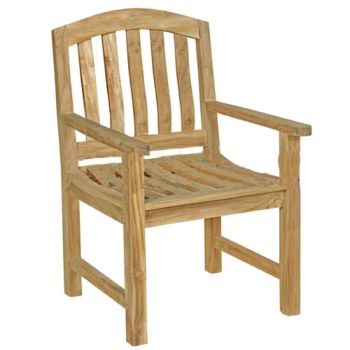 Giverny Arm Chair - Wood - L48 x W58 x H91 cm