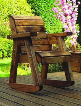 Little Fella's Chair Rocker, Children's wooden garden furniture, fully assembled