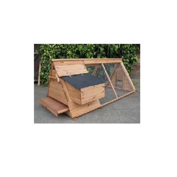 Highlander Ark Junior Chicken House - Poultry coop for up to 3 hens - L210 x W90 x H80 cm
