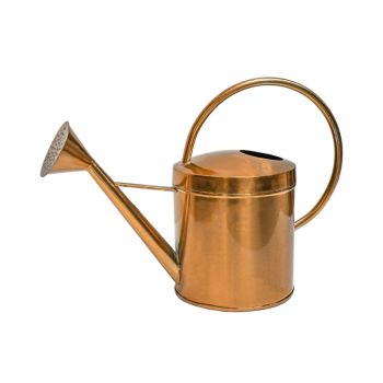 Indoor Kensington Traditional Copper Watering Can - Metal - L40 x W40 x H25 cm - Copper