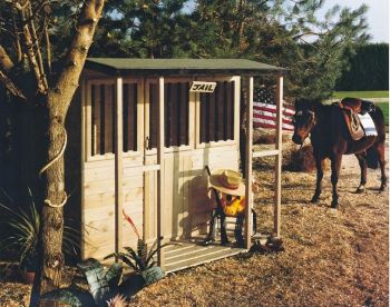 Jailhouse/Stable Playhouse Children's Wendy House