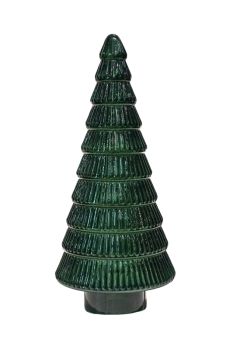 Juniper Tree Christmas Decorations - Glass - L18 x W18 x H41 cm - Evergreen
