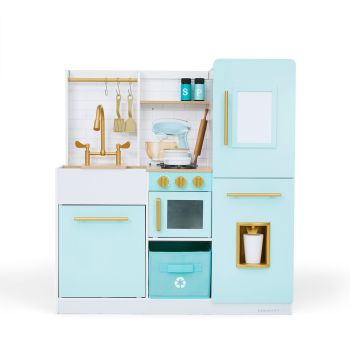  Biscay Delight Classic Play Kitchen - Blue - 85 x 30 x 90 cm