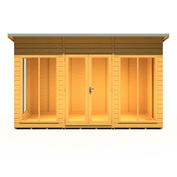 Lela 12x6 Summerhouse - L222.8 x W371.4 x H228.4 cm