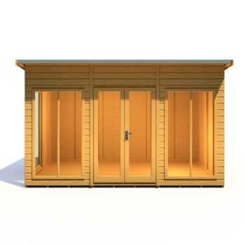 Lela 12x8 Summerhouse - L282.1 x W371.4 x H227.5 cm