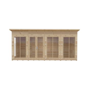 Lela 16x8 Summerhouse - L244.8 x W476 x H227.5 cm