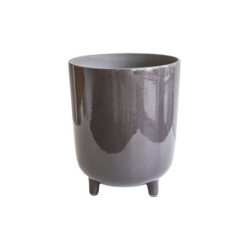 Lecce Speckled Planter - L16 x W16 x H19 cm - Grey