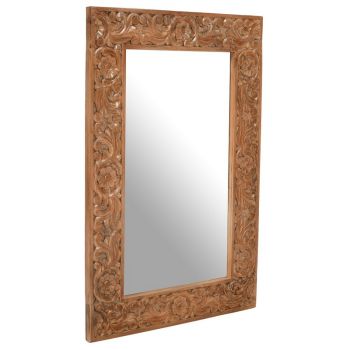 Artwork Mirror - Solid Mango Wood - L3 x W90 x H60 cm