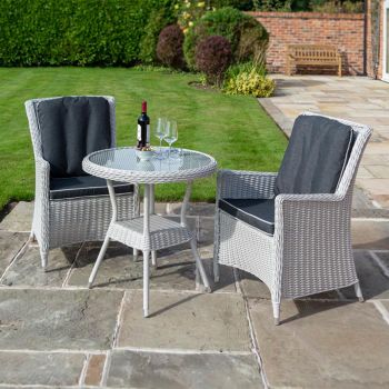 Prestbury Bistro Set - Aluminium - L68 x W64 x H95 cm - Natural