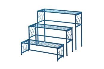 Nesting Plant Stands Blue