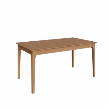 Butterfly Extending Table - Plywood/Pine/MDF - L160 x W90 x H78 cm - Light Oak 