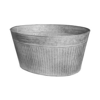 Outdoor Trough - L40 x W50 x H28 cm - Galvanised