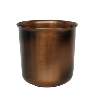 Outdoor Hampton Planter - Metal - L27.5 x W27.5 x H28 cm - Copper