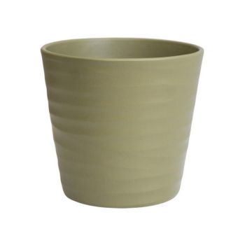 Oslo Taper Planter - L28 x W28 x H24 cm - Olive