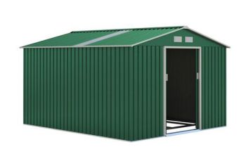 OXFORD Shed - Style 5 - H277 x W319 x L192 cm - Green