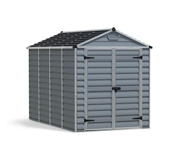 Skylight Shed 6 x 10 2 Box - Polycarbonate - L303.6 x W185.4 x H217 cm - Dark Grey