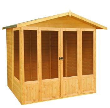 Parham Shiplap Summerhouse Garden Sun Room Approx 7 x 7 Feet